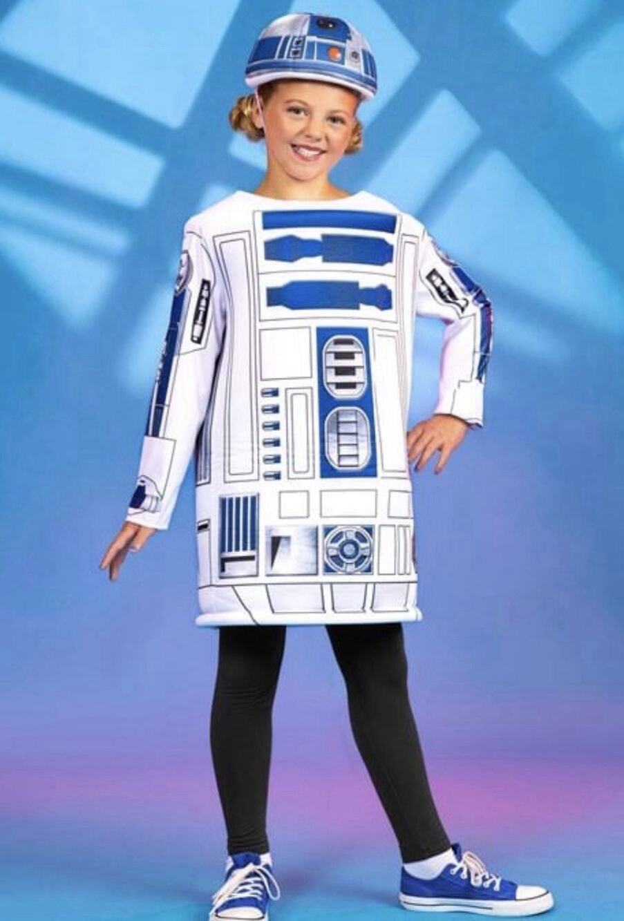 Star Wars R2D2 Youth XL Costume Halloween Dress Up NWT